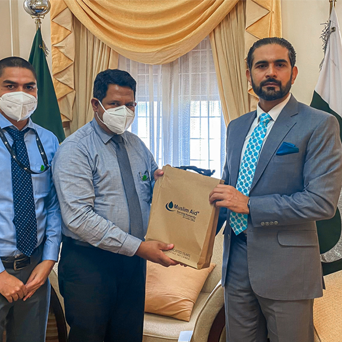 Muslim Aid Sri Lanka’s courtesy visit to the High Commission of Pakistan in Sri Lanka