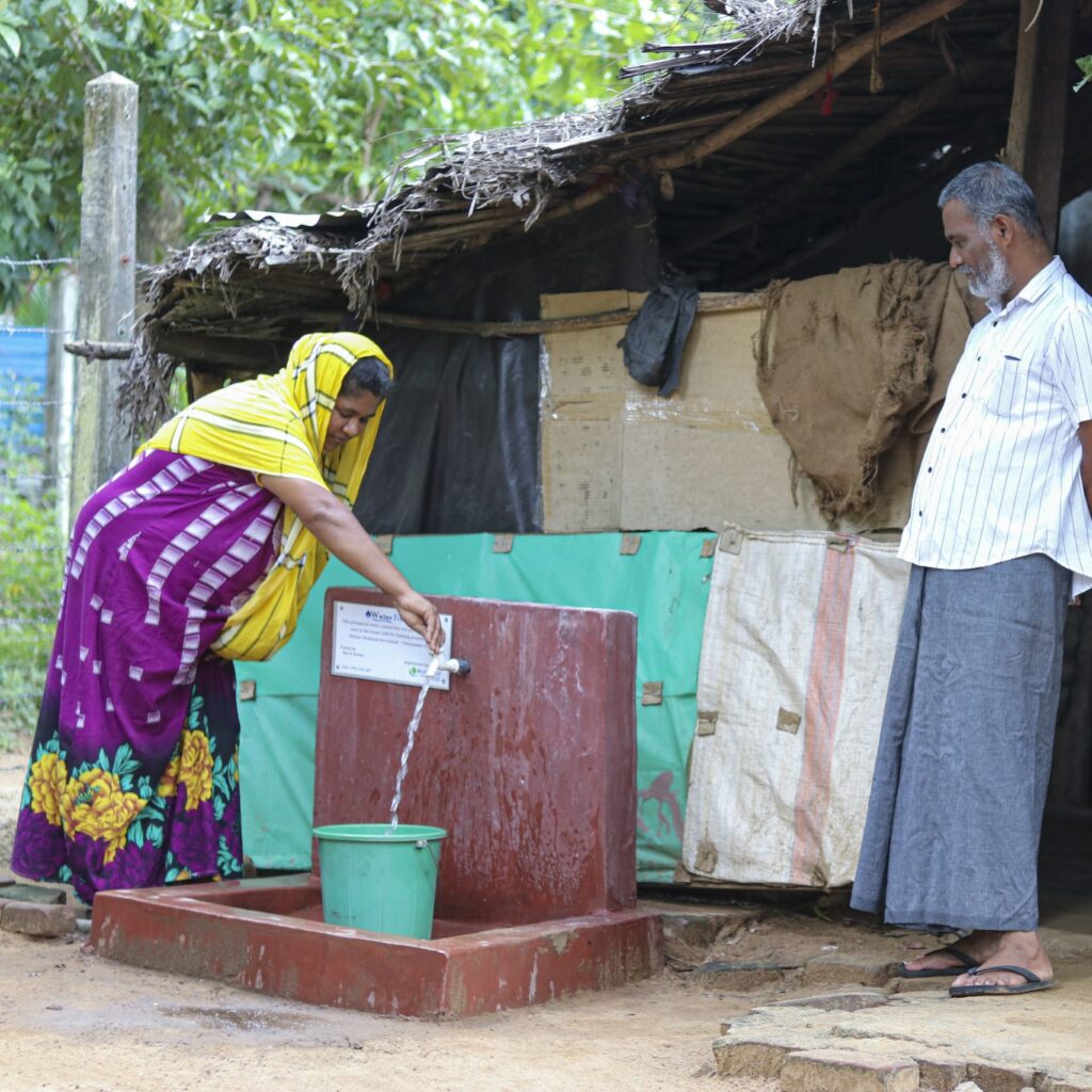 PipeBorne Water Connection Musli Aid Sri Lanka